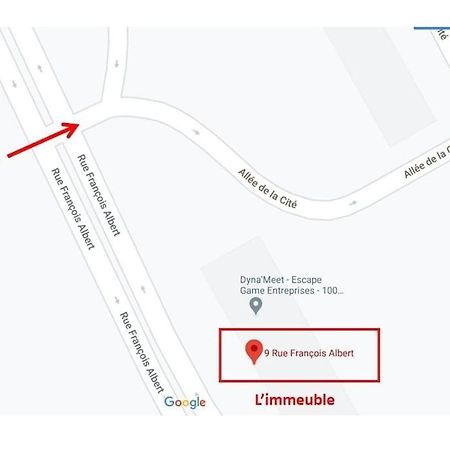 Chez Pascal Sissi -Grand Appart,Ile Nantes, Ccgres Εξωτερικό φωτογραφία